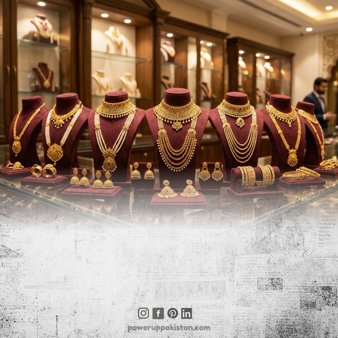 Home Gold Price in Pakistan Drops — 24-Karat Rates Fall by Rs7,100 per Tola on March 13, 2026