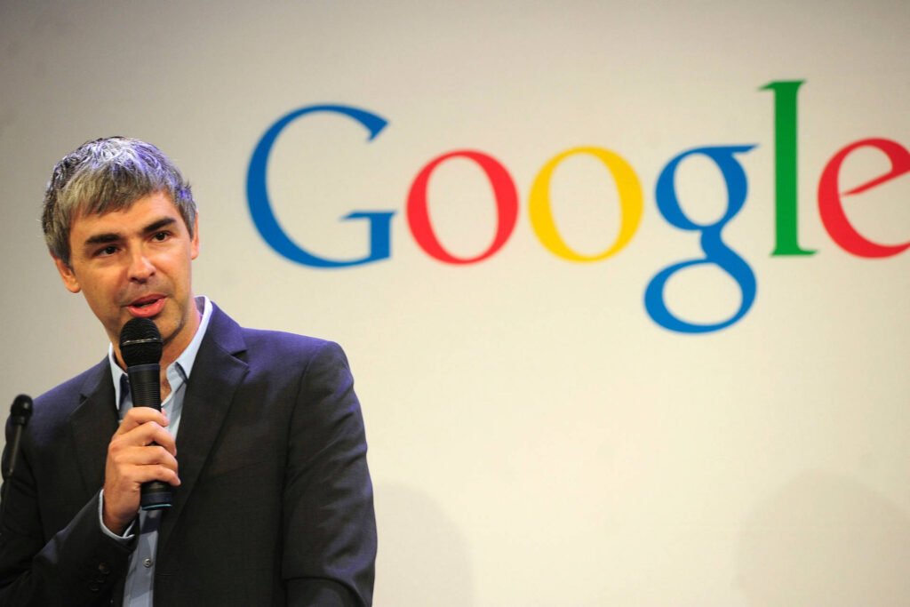larry page american billionaire google conference photography hl3cibbce5jay2hw